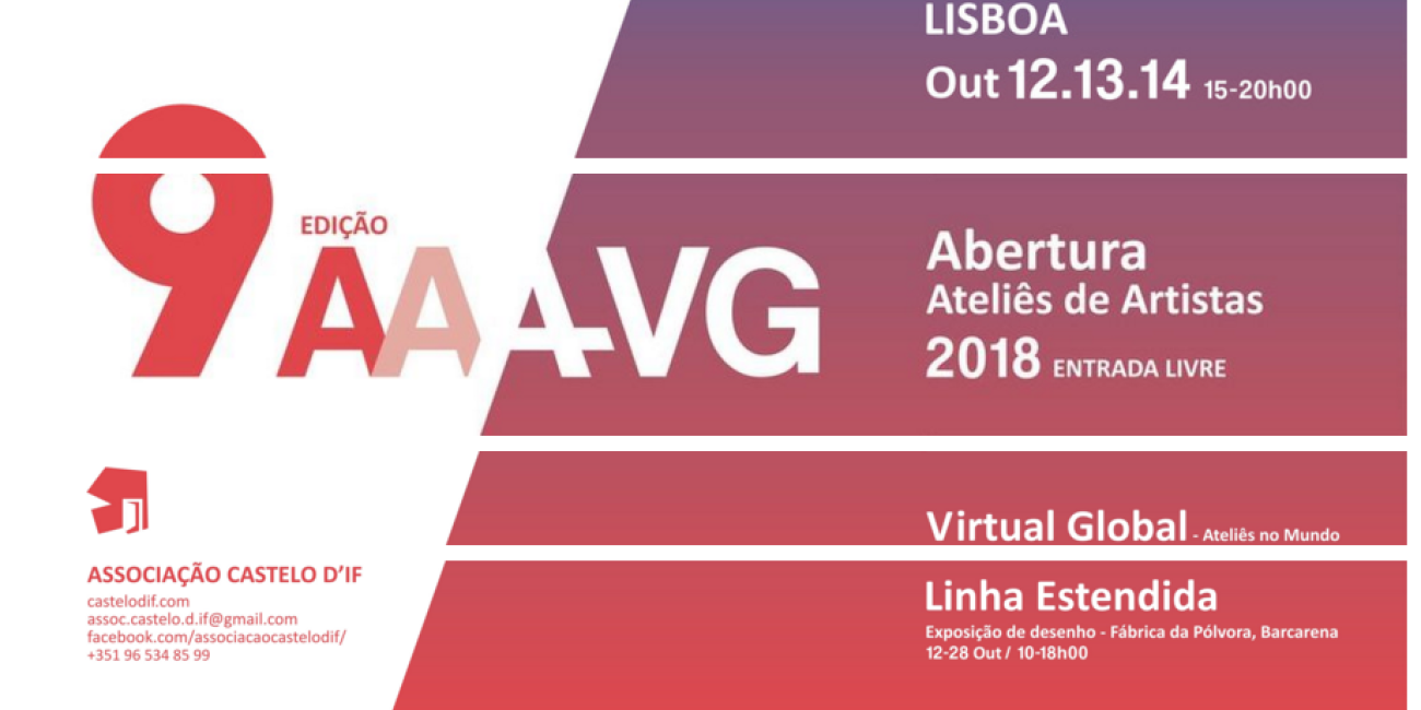 9.ª edição da Abertura de Ateliês de Artistas (AAA)