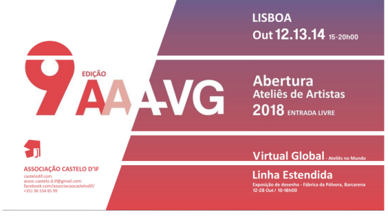 9.ª edição da Aberturas de Ateliês de Artistas (AAA)