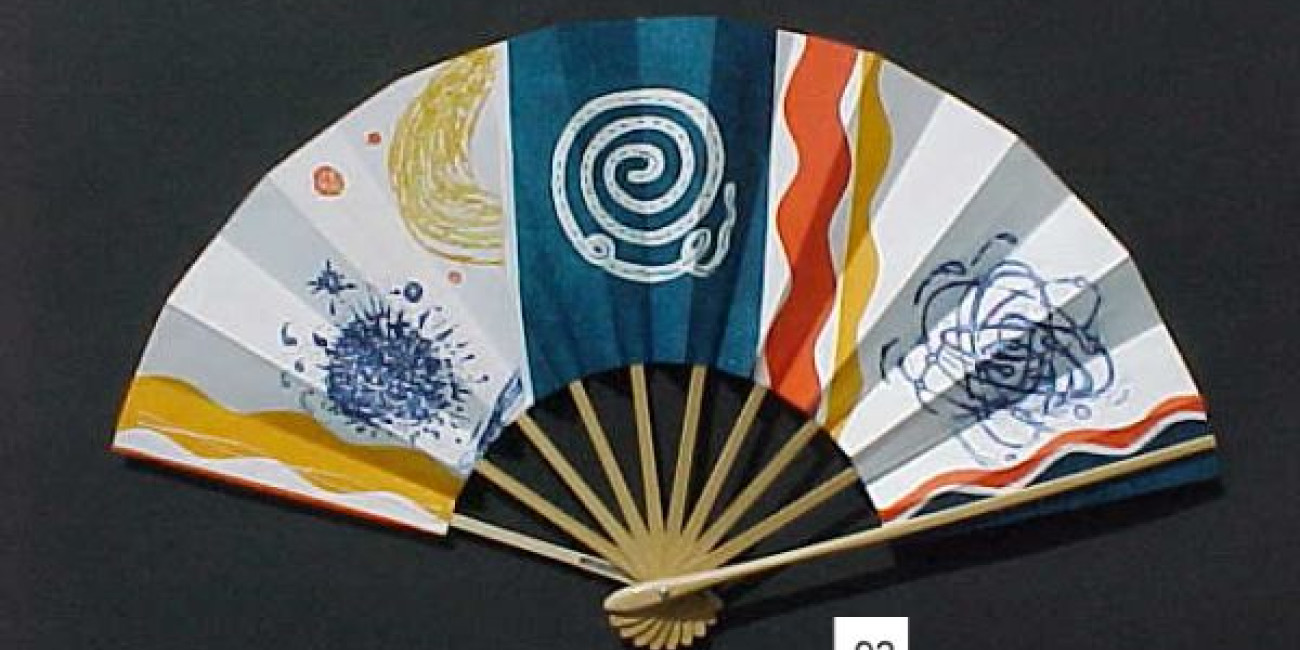 Amélia Soares, Exposição itinerante de leques japoneses de abrir, em papel gravado