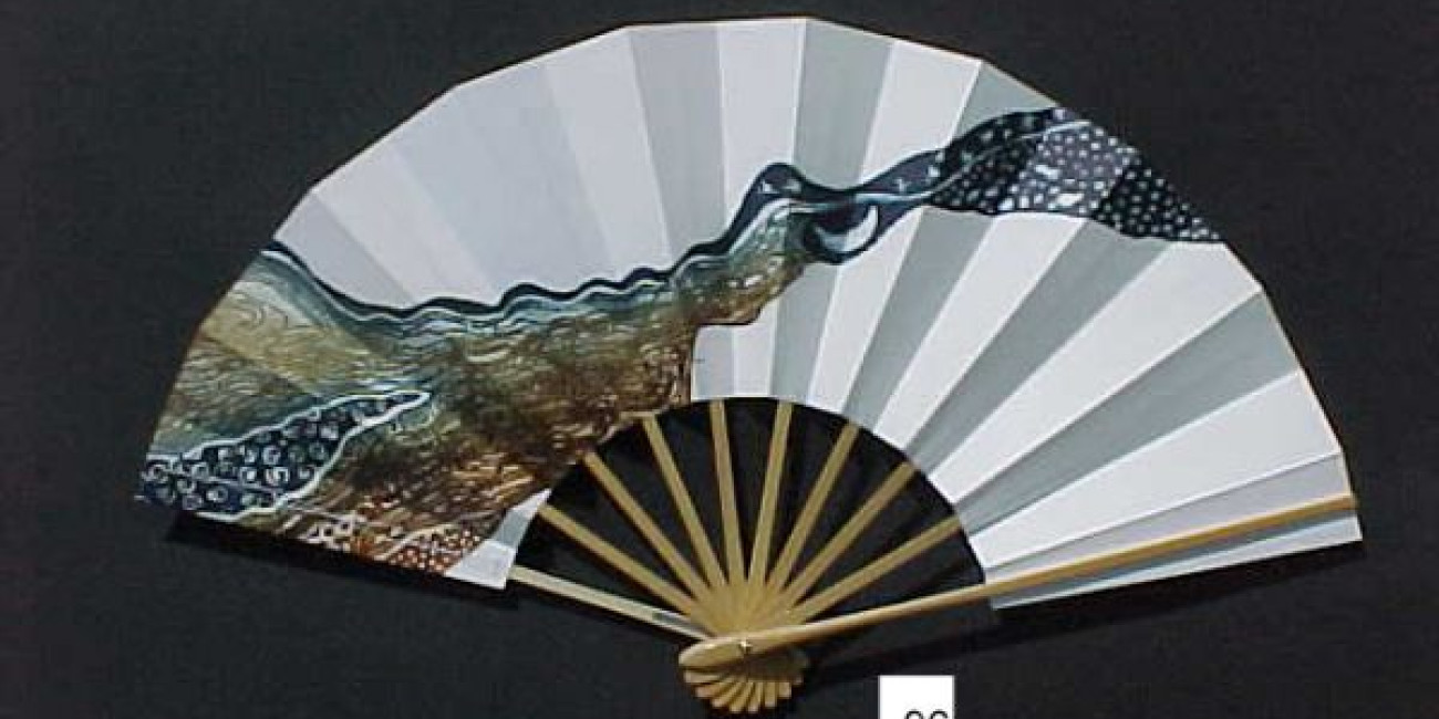 Isabel Pyrrait, Exposição itinerante de leques japoneses de abrir, em papel gravado