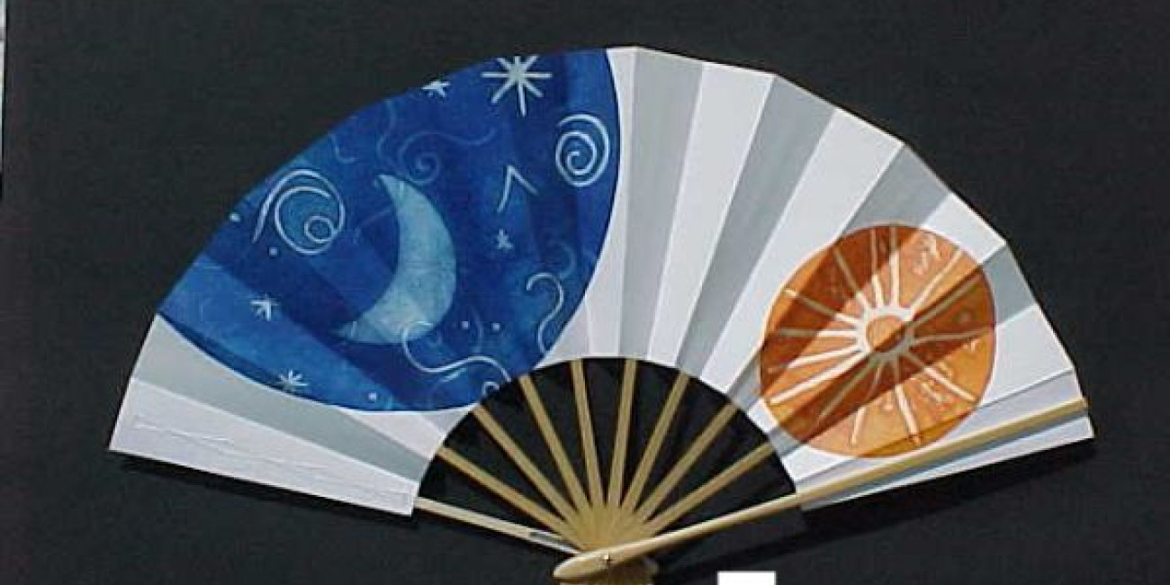 Isabel Pyrrait, Exposição itinerante de leques japoneses de abrir, em papel gravado