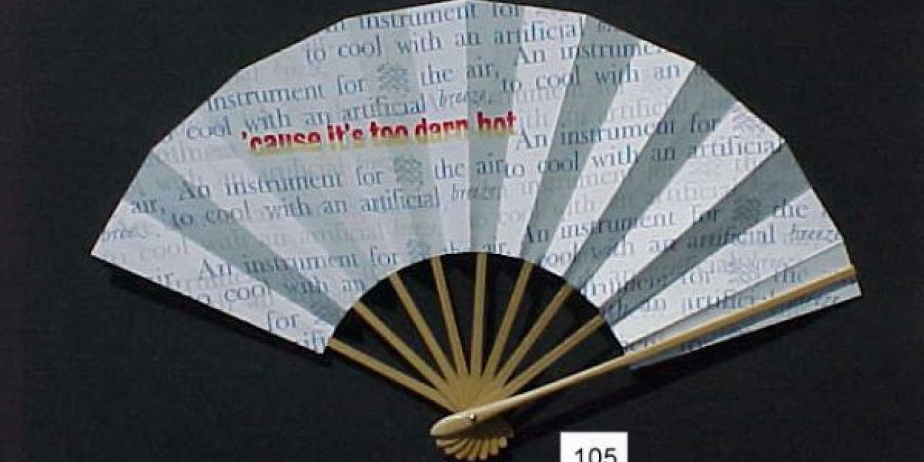 Célia Bragança, Exposição itinerante de leques japoneses de abrir, em papel gravado