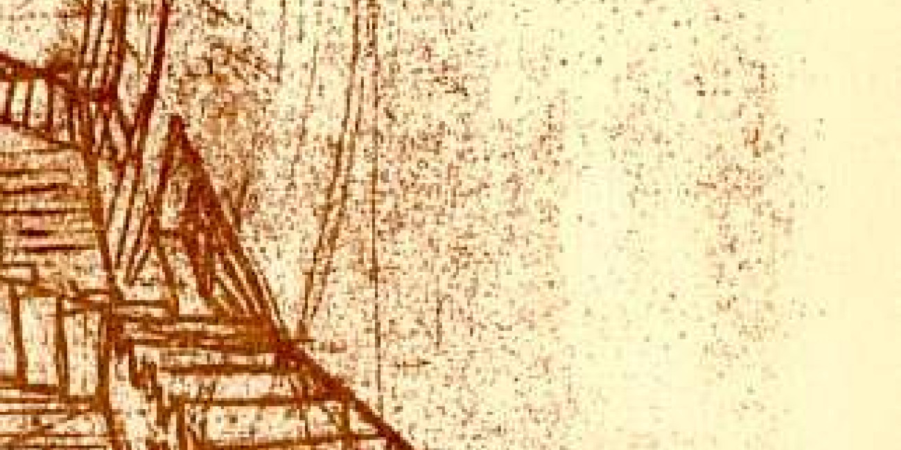 "Homenagem a Escher I" (pormenor), Manuela Cristóvão, exposição "Momentos do Sentir"