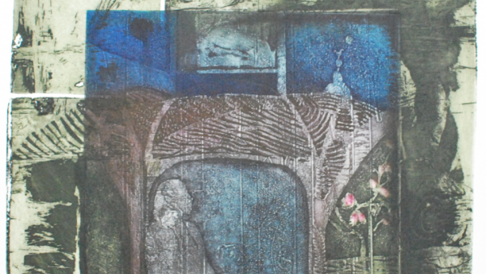 Madrugada · água-forte, água tinta e verniz mole · 2001 · 24,0x29,5cm